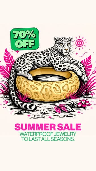 ☀️ SUMMER SALE 50% OFF