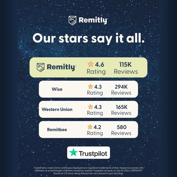 Switch to Remitly.