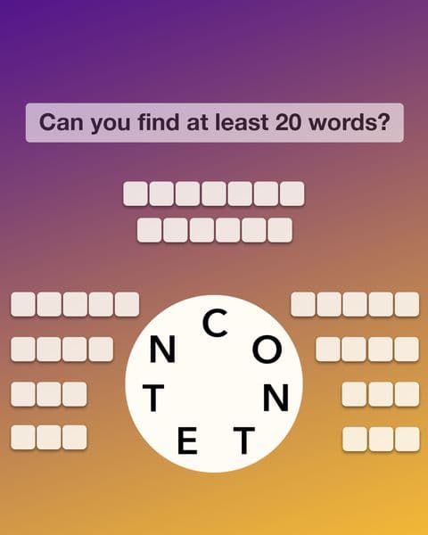 The Ultimate Calming Word Game