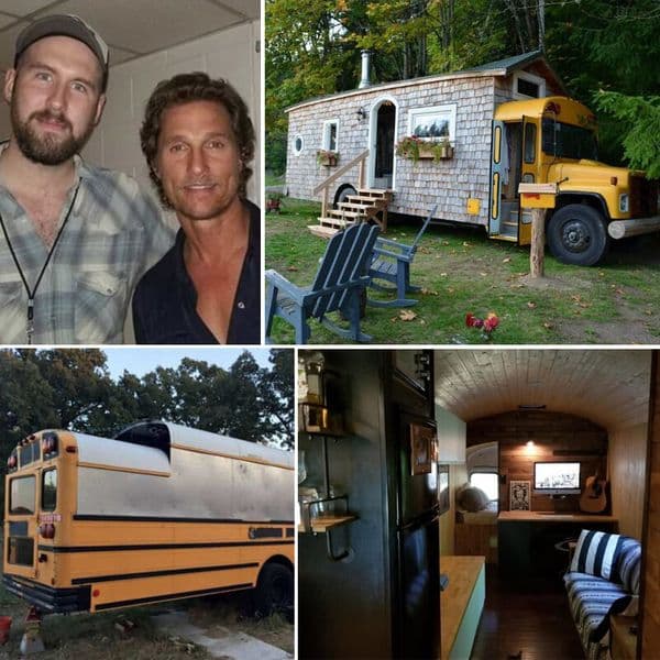 They Told Him This Bus Couldn’t Be Made Into a Home