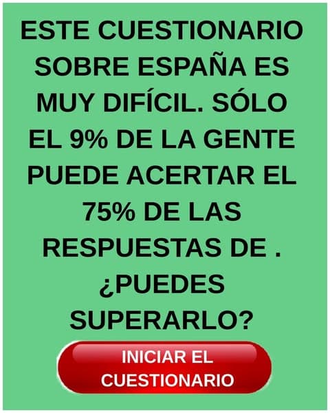 La mayoría de los adultos no pueden aprobar este cuestionario básico sobre España. ¿Crees que puedes hacerlo?