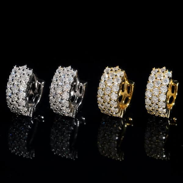💎 Moissanite Earrings — 2 Pairs for $85, Passes Diamond Tests!