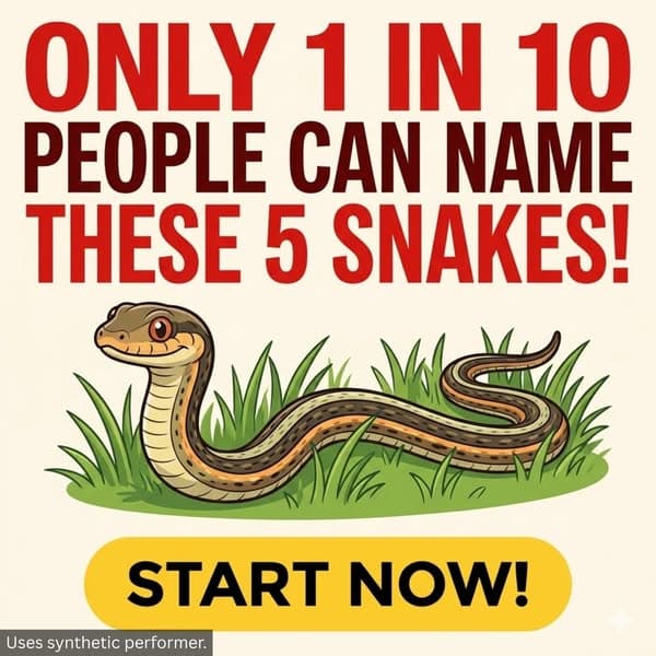 🐍 Can You Name That Snake?