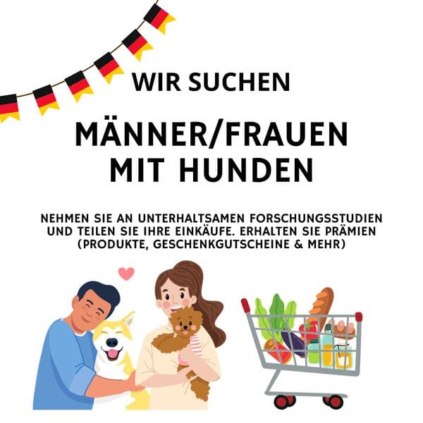 Achtung! Alle Hundeliebhaber in Deutschland! Machen Sie noch heute mit!