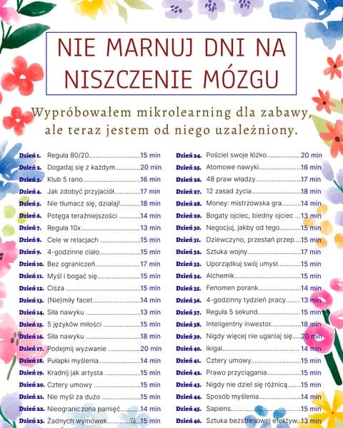📖 Ucz się mądrzej, nie ciężej — zacznij już teraz!