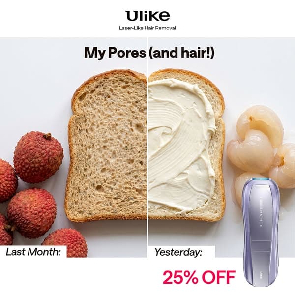 96% Hair Reduction in 2 Weeks | 25% OFF