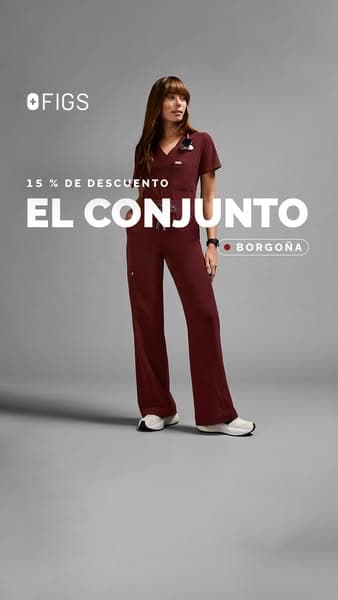 15 % DE DESCUENTO en tu primer CONJUNTO