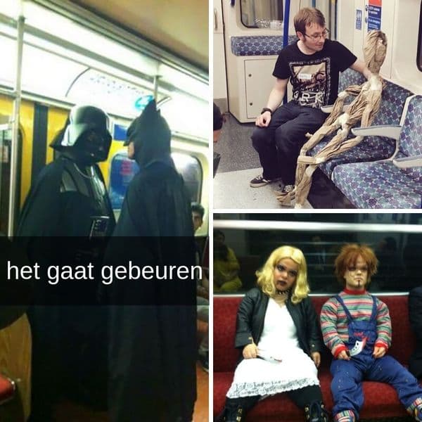 30+ grappige momenten in de metro die ieders reis naar het werk opfleurden