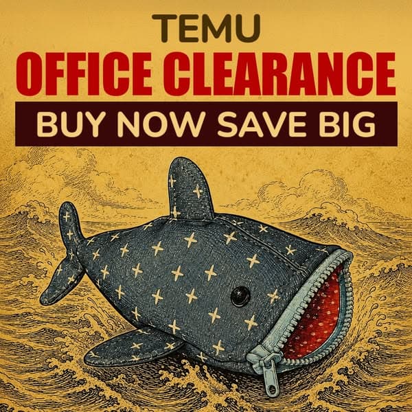TEMU’s office sale is on