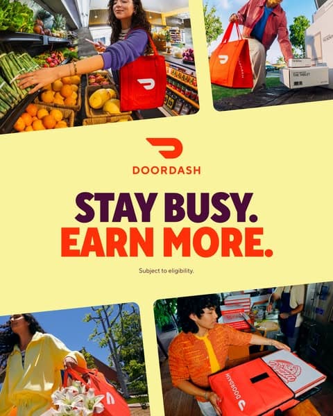 Sign up now & earn on your terms