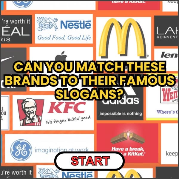 Slogans that stick in your mind—how many can you recall?