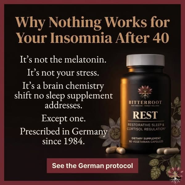 Why Nothing Works For Your Insomnia After 40 👉