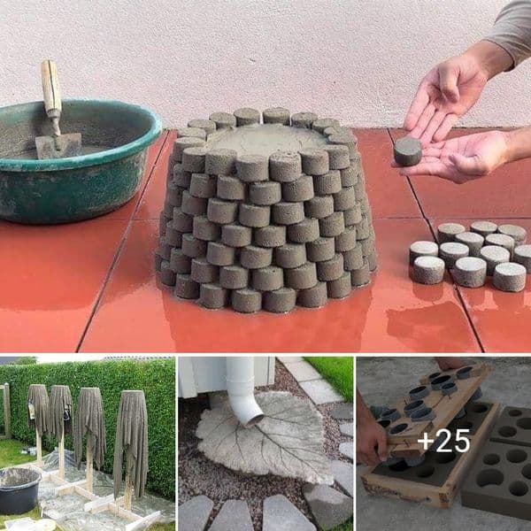 Simple Concrete DIYs: 35+ Projects for Beginners and Beyond