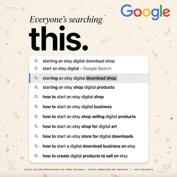 Launch Your Digital Download Shop Today