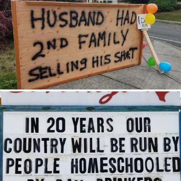 Try Not To Laugh At These Funny Signs