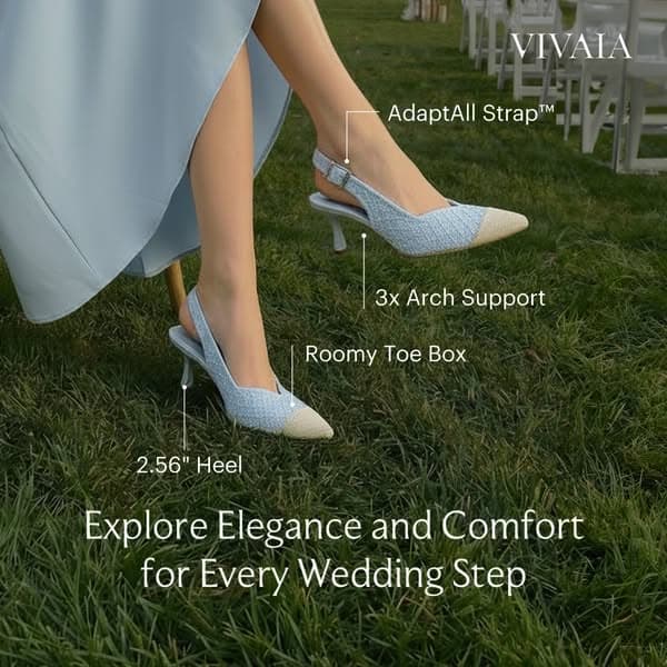 No-Pinch Wedding Heels