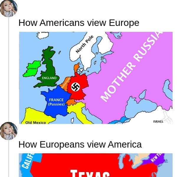 46+ Funny Maps Show Us A Different Side Of The World