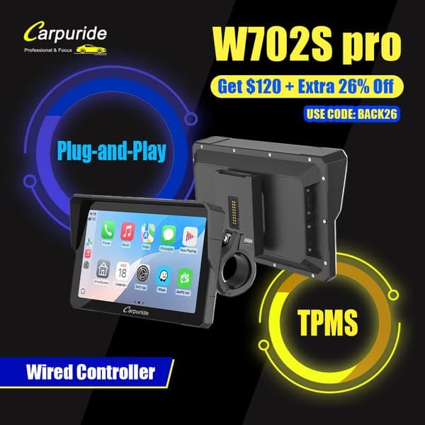 Smarter Riding Starts Here – W702S Pro 🏍️