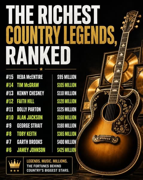 The Real Net Worth Of Country Music’s Top Stars