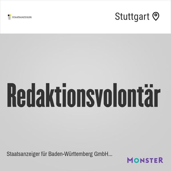 Redaktionsvolontär