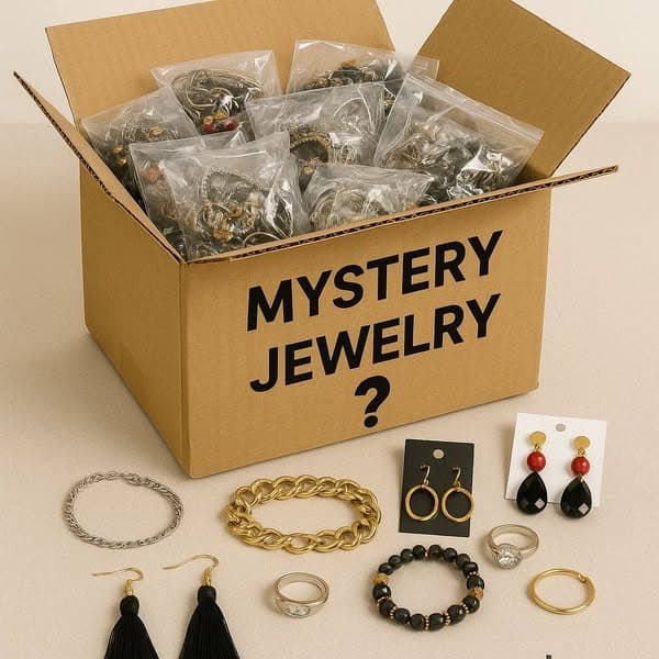 Mystery Jewelry Box – 180 Pieces HighEnd Fashion Jewelry Lot