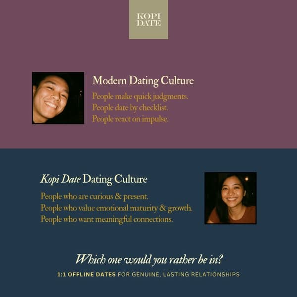 Humanised dating