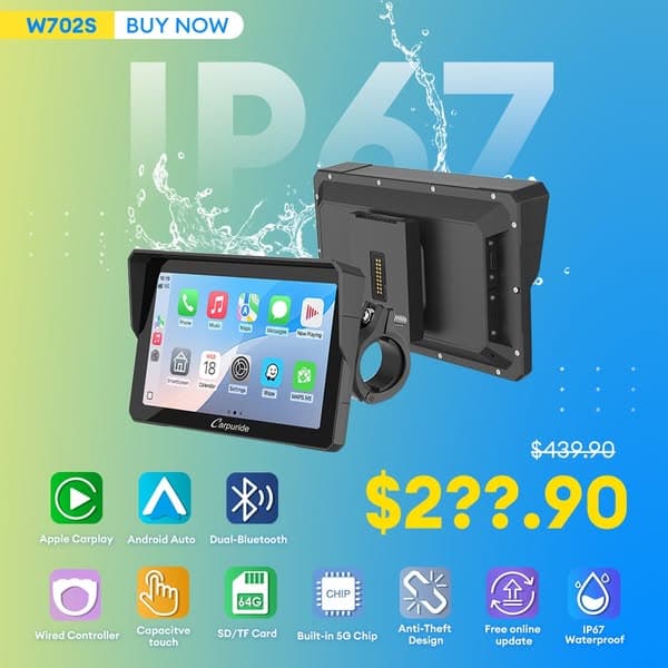 Transform Your Ride with W702S & Universal BM05 Mount 🌟