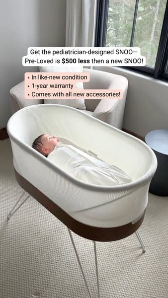 Get Pre-Loved SNOO for Only $1,195