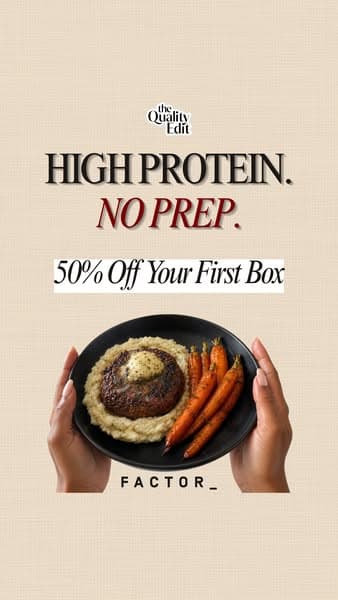50% OFF your first box with code QE50