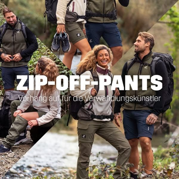 Entdecke deine Zip-Off-Hose👖