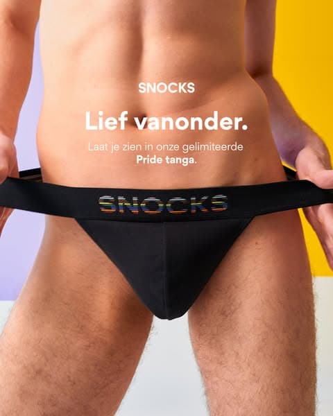 Shop de SNOCKS Pride collectie 🌈