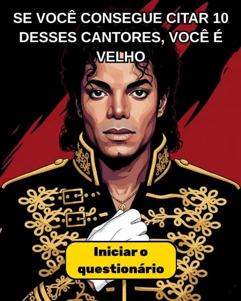 A maioria dos adultos esquece esses cantores - você consegue se lembrar deles?