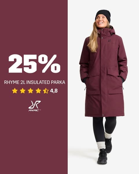 25% Rabatt auf ausgesuchte Isolationsjacken 🧥❄️