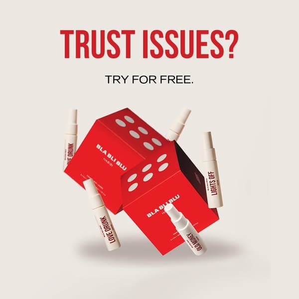 Try 6 perfumes for Free!