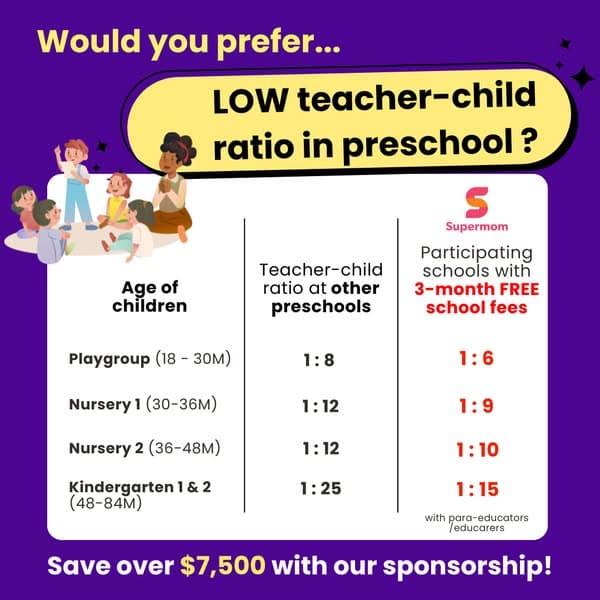 Save with Supermom’s Preschool Scholarship worth up to $7,500