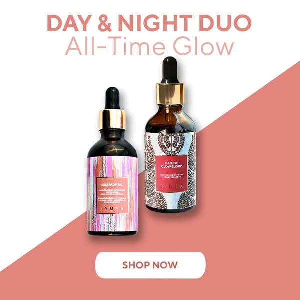 Morning drops + evening massage = All time glow!