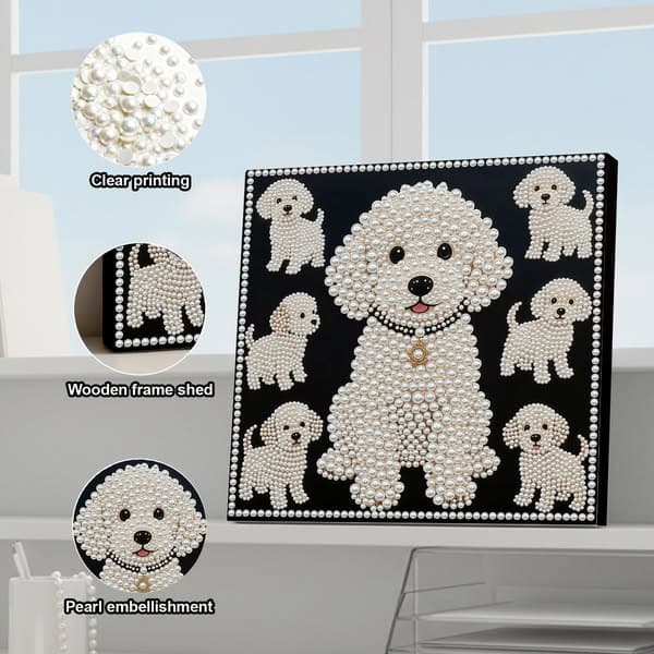 ✨Pre-Framed DIY Handcrafted Pearl Art Kits👉