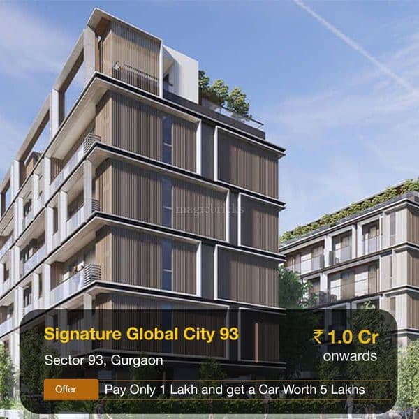 Signature Global City 93 Marketed by GK Realtors By SignatureGlobal