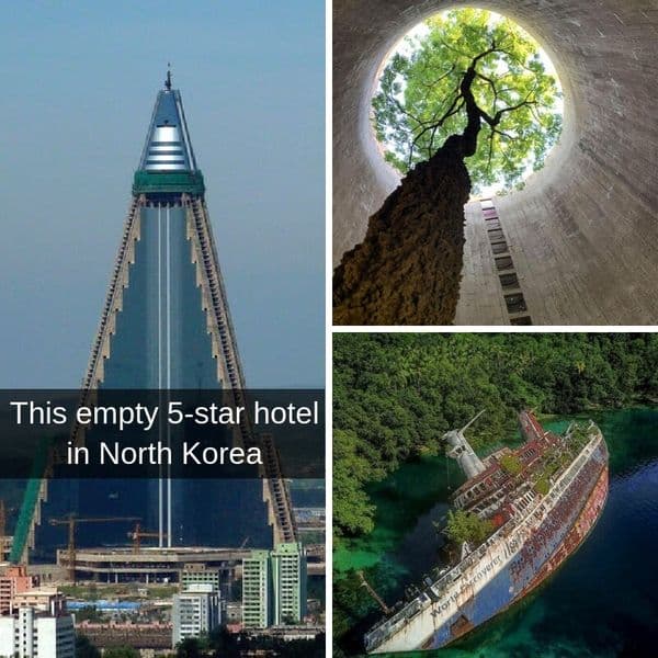 30+ Huge Structures And Cities That Have Been Taken Over By Nature