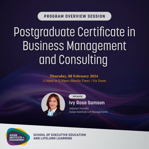 PGCBMC Program Overview Session 08 February 2024