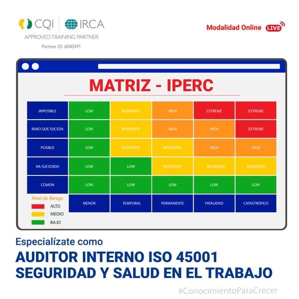 ¡Certificación Oficial IRCA!