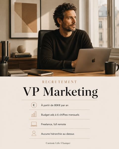 CMO · Remote - Budget ads 6 chiffres