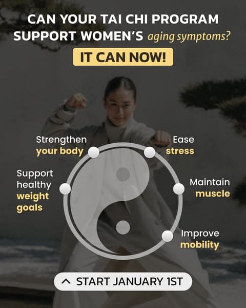 Last chance to join the Tai Chi challenge!