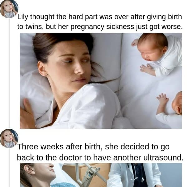 "I'm Sorry" Was The Last Thing Lily Wanted To Hear After Giving Birth To Twins