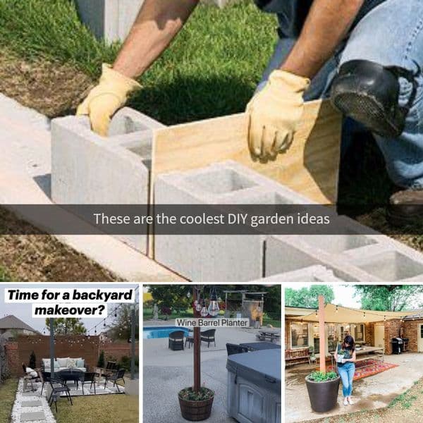 45 DIY Garden Decoration Tips - Inexpensive and Easy