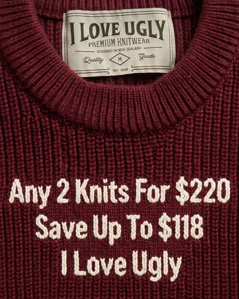Two knits for $220. Every layer covered.