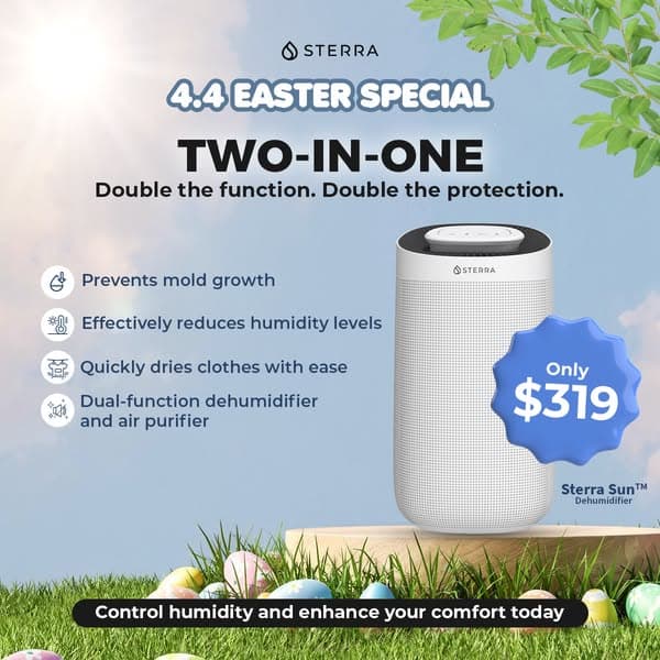 🐰 Easter 4.4 Deal: Sterra Sun at $30 Off!