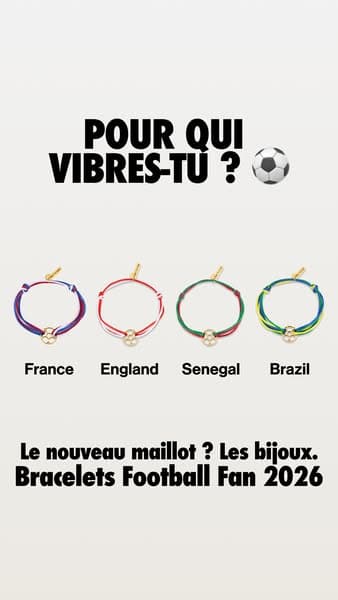 Allez les Bleus — Le Bracelet du Mondial.