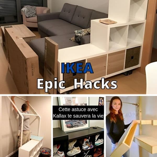 Plus de 35 idées simples de bricolage pour améliorer les meubles IKEA