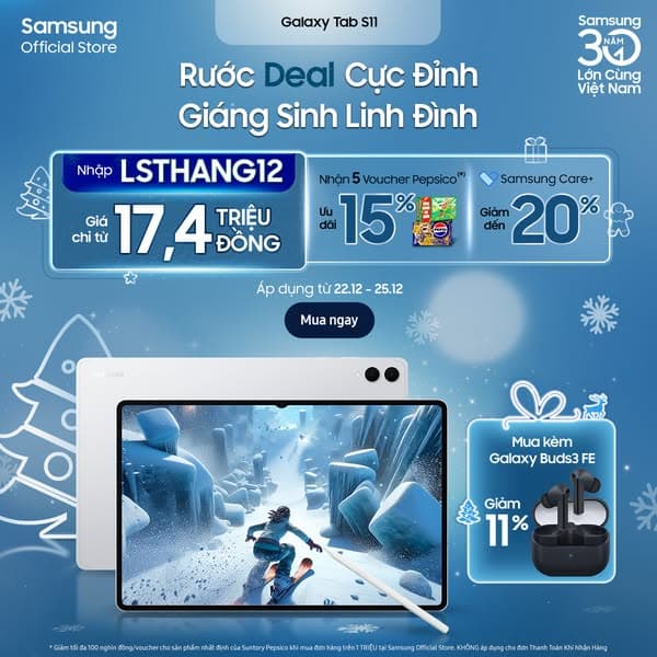 Giáng Sinh SALE Đỉnh Tuyệt Tác Công Nghệ